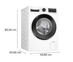 Bosch WGG244F3BY Serie 6 pralni stroj, 9 kg, belo-črn