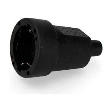 Edm Vtična baza EDM Aerial Black 250 V 16 A