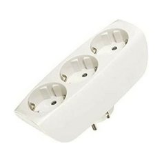 Edm Vtični adapter EDM Triple 2400 W 250 V 16 A Termoplastični