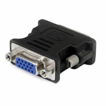 Startech Adapter DVI na VGA Startech DVIVGAMFBK črn