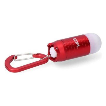 Edm LED svetilka obesek za ključe EDM Snap hook 0,5 W 25 lm