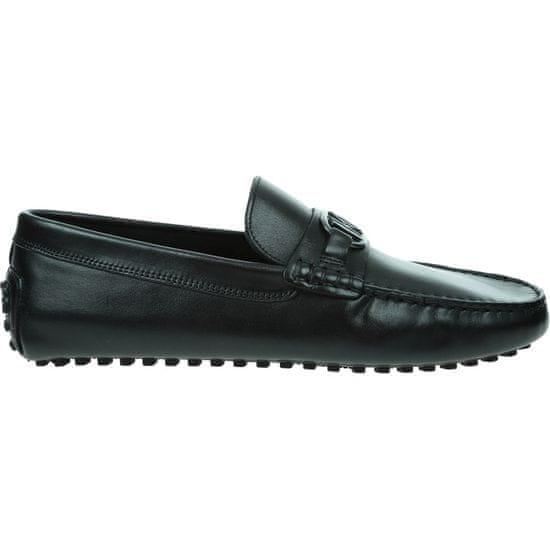 Karl Lagerfeld Mokasini elegantni čevlji črna Hagan Kl Bit Logo Driver