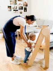 BABY Učni stolp in stolček 2v1 Montessori