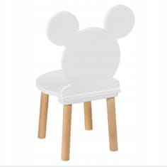 F4H Otroška miza in stol Mickey mouse , komplet 2