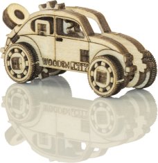 Wooden city 3D Puzzle Mini Set Widgets: Zgodovinska vozila 35 kosov