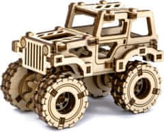 Wooden city 3D sestavljanka Superfast Monster Truck No.1