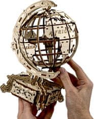Wooden city Lesena mestna sestavljanka 3D vrtljivi globus, lesena