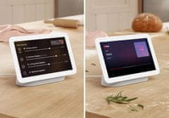 Google Nest Hub 2nd Gen pametni zaslon / zvočnik, WiFi, Bluetooth, Google Assistant + Home, bela