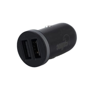 R2Invest 12-24V avtopolnilec 2x USB 2.4A 12W