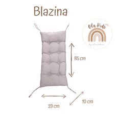 Olakids Montessori gugalnica z blazino (bež), naravna, 85 cm, 5 v 1, 7 v 1