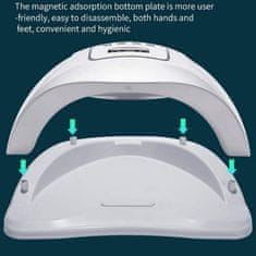 R2Invest 120W X5 MAX UV LED svetilka za gel nohte LCD