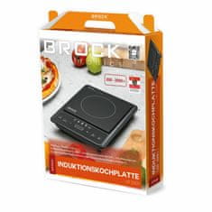 BROCK HP 2009 indukcijska kuhalna plošča, črna