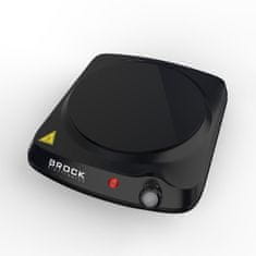 BROCK HPI 3001 BK infrardeča kuhalna plošča, črna