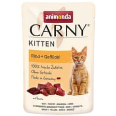 Animonda Kapsula Carny Kitten perutninski koktajl 85g
