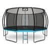 SPORT EXCLUSIVE Trampolin 500 cm svetlo modra + varnostna mreža + lestev