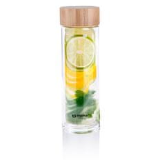 Alpina Alpina - Dvostenska steklena termos steklenica 450 ml