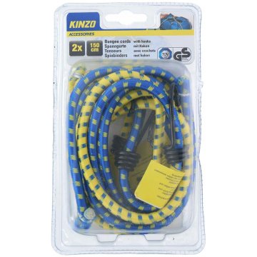 shumee Kinzo - trakovi za prtljago 150 cm 2 kom (modra + rumena)