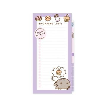 Pusheen Pusheen - Zvezek z magnetom za hladilnik + svinčnik iz kolekcije Moments