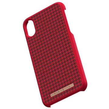 Nordic Elements Nordic Elements Saeson Idun - ovitek iz blaga za iPhone Xs / X (rdeč)
