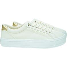 Tommy Hilfiger Čevlji bela 41 EU Essentail Vulc Canvas