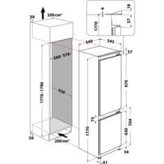 vgradni hladilnik ARL6601