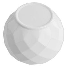 botle Keramični cvetlični lonec Bela 13,5 cm H12,5 cm sijajni