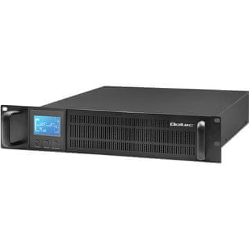 Qoltec Qoltec neprekinjeno napajanje ups rack | 1kva | 800w | lcd