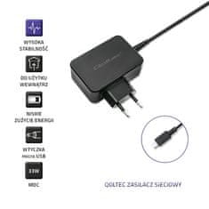 Qoltec qoltec napajalnik za prenosni računalnik asus 33 W | 19 V | 1,75 A | 6,4 * 2,2