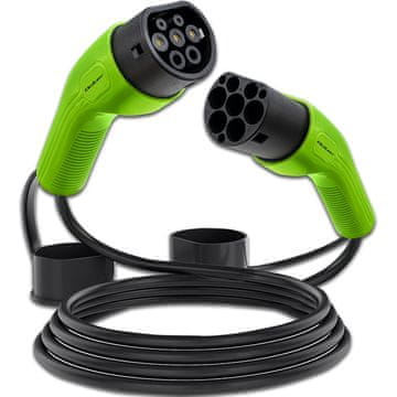 Qoltec EV kabel tip 2 za polnjenje avtomobila | 400 V | 11 kW | 16 A | 5 m