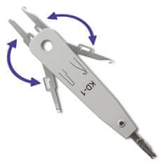 Qoltec orodje za vstavljanje qoltec za konektorje krone | lsa | keystone