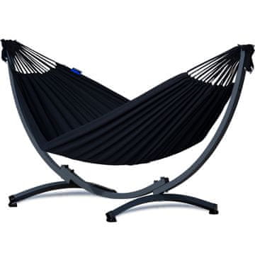 Potenza Viseča mreža za vrt in teraso ROMA 200x120 cm + okvir za visečo mrežo KOMPAKT, komplet visečih mrež