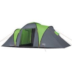 NILLS CAMP družinski šotor NC6431 Highland IV zeleno/siv