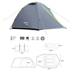 NILLS CAMP šotor za kampiranje NC6004 Explorer