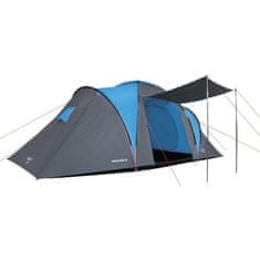 NILS CAMP družinski šotor NC6431 Highladn IV modro/siv