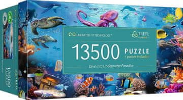 Trefl Puzzle UFT Potopitev v podvodni raj 13500 kosov