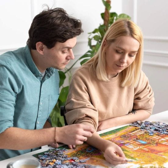 Trefl Puzzle Schloss Neuschwanstein - 1000 Teile, Premium-Qualität, Für Erwachsene & Kinder Ab 12