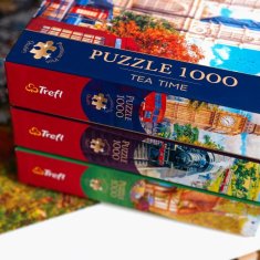 Trefl Puzzle Premium Plus Tea Time: Flower Market 1000 kosov
