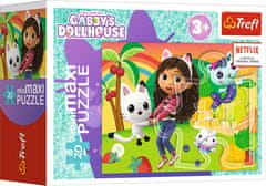 Trefl Display Puzzle Gábina's magical house: Colorful day 20 kosov (24 kosov)