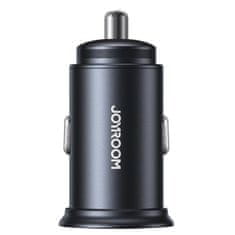 Joyroom JR-CCN04 avto polnilec USB / USB-C 60W, črna