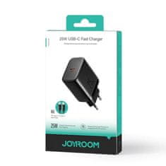 Joyroom JR-TCF11 polnilnik USB-C 25W + kabel USB-C 1m, bela