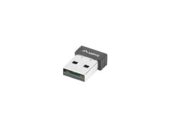 Lanberg Lanberg NC-0150-WI brezžična mrežna kartica 150 Mbit/s, USB, zunanja antena, certifikat CE, črna barva