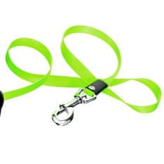 Flexi Avtomatski pasji povodec flexi special giant L neon tape 10m - do 50kg