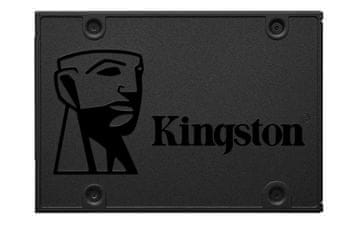 Kingston Kingston A400 2.5" SSD 240 GB, SATA III, TLC - Visoka hitrost branja 500 MB/s, odporen na udarce in vibracije, idealen za PC/Laptop