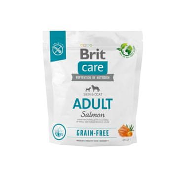 Brit BRIT Care Dog Grain-free Adult Small &amp; Medium Salmon - suha hrana za pse - 1 kg