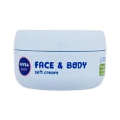 Nivea Baby Face & Body Soft Cream nežna krema za obraz in telo 200 ml za otroke