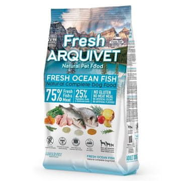 slomart ARQUIVET Fresh Ocean Fish - suha hrana za pse - 2,5 kg