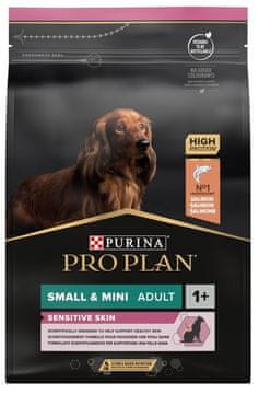 slomart Purina Pro Plan Small &amp; Mini Adult Sensitive Skin 3 kg Losos