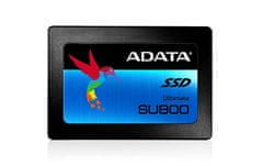 slomart ADATA Ultimate SU800 2,5" SSD, 1,02 TB, Serial ATA III, 520 MB/s pisanja, 560 MB/s branja, CE, RoHS, črn