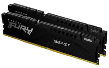 Kingston Kingston FURY Beast 16GB DDR5 6000MT/s CL40 DIMM (2-modulni komplet) – visoka zmogljivost za vaš računalnik