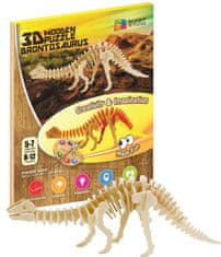 NiXiM Lesena 3D sestavljanka - Brontosaurus